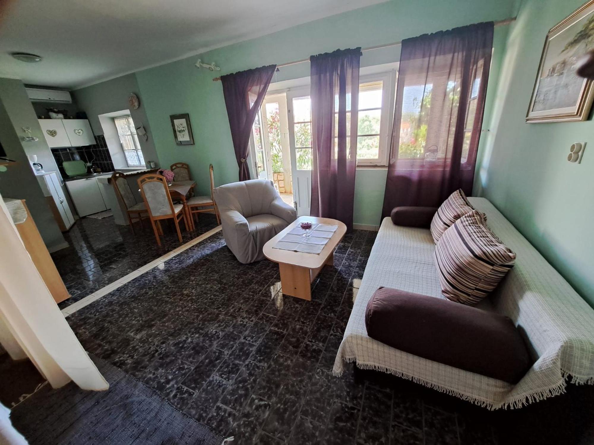Apartmani Dusica Lumbarda Exterior foto